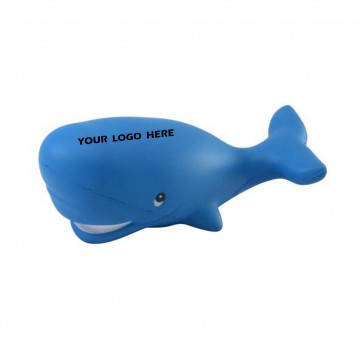 Squishy Blue Whale Shape Stress Reliever
